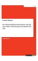 Parteiendifferenzhypothese und die neue Mitte. Entstehung und Zukunft der AfD