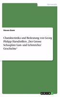 Charakteristika und Bedeutung von Georg Philipp Harsdörffers 