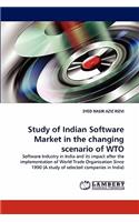 Study of Indian Software Market in the changing scenario of WTO