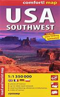 comfort! map USA Southwest