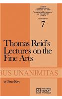 Thomas Reid's Lectures on the Fine Arts