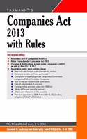 Companies Act 2013 With Rules (Paperback Edition)