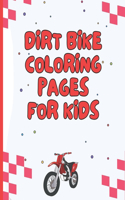 Dirt Bike Coloring Pages for Kids