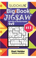 Big Book Sudoku Jigsaw - 500 Easy to Normal Puzzles 9x9 (Volume 13)