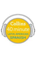 Collins 40 Minute Latin American Spanish Lib/E