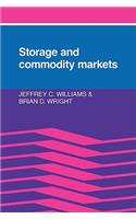 Storage and Commodity Markets