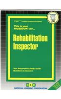 Rehabilitation Inspector: Passbooks Study Guide