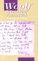 Woolf Studies Annual: 1998(Woolf Studies Annual)