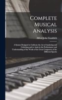 Complete Musical Analysis