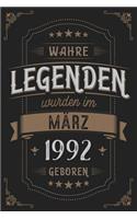 Wahre Legenden wurden im März 1992 geboren