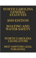 North Carolina General Statutes 2019 Edition Boating and Water Safety