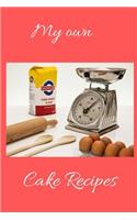 My Own Cake Recipes