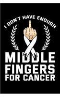 I Don't Have Enough Middle Fingers for Cancer