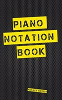 Piano Notation Book Pocket Edition