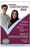Cambridge Checkpoints VCE IT Applications 2012
