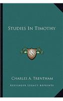 Studies In Timothy