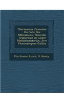 Pharmacop�e Francaise Ou Code Des M�dicamens