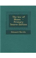 Law of Moses: (English)