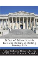 Effect of Silicon Nitride Balls and Rollers on Rolling Bearing Life