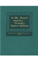 In Mr. Knox's Country