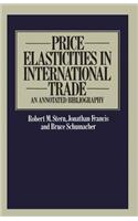 Price Elasticities in International Trade