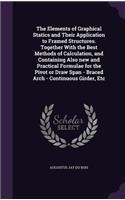 Elements of Graphical Statics and Their Application to Framed Structures. Together With the Best Methods of Calculation, and Containing Also new and Practical Formulae for the Pivot or Draw Span - Braced Arch - Continuous Girder, Etc