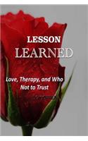 Lesson Learned