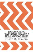 Panayam Ng Tatlong Binata ? Ikalawang Hati