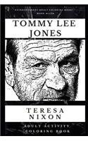Tommy Lee Jones Adult Activity Coloring Book
