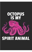 Octopus Krake Tintenfisch Notizbuch