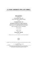 U.S. trade agreements with Latin America
