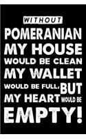 Without Pomeranian My House Would Be Clean