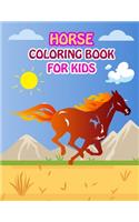 Horse Coloring Book