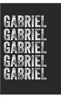 Name GABRIEL Journal Customized Gift For GABRIEL A beautiful personalized: Lined Notebook / Journal Gift, Notebook for GABRIEL,120 Pages, 6 x 9 inches, Gift For GABRIEL, Personal Diary, GABRIEL, Personalized Journal, Family