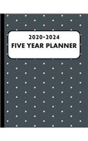 2020-2024 Five Year Planner: Flamingo Gifts for Women: Complete 60 Months Monthly Schedule And Agenda Organizer, Annual Diary for January- December Planning and Scheduling of ye