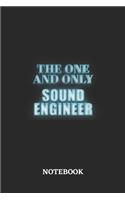 The One And Only Sound Engineer Notebook