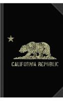 California Republic Vintage Journal Notebook