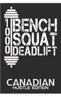 1000 Pounds Bench Squat Deadlift