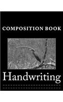 Handwriting: Composition Book