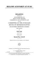Regulatory Accountability Act of 2013