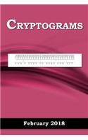 Cryptograms: February 2018