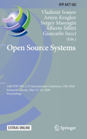 Open Source Systems: 16th Ifip Wg 2.13 International Conference, OSS 2020, Innopolis, Russia, May 12-14, 2020, Proceedings