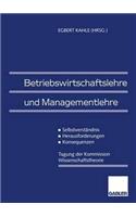 Betriebswirtschaftslehre Und Managementlehre