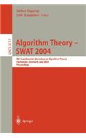 Algorithm Theory - SWAT 2004