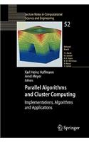 Parallel Algorithms and Cluster Computing