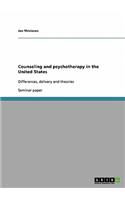 Counseling and psychotherapy in the United States: Differences, delivery and theories(English)