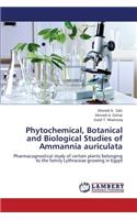 Phytochemical, Botanical and Biological Studies of Ammannia auriculata