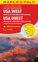 USA West Marco Polo Map