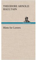 Hints for Lovers