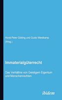 Immaterialg�terrecht. Das Verh�ltnis von Geistigem Eigentum und Menschenrechten.